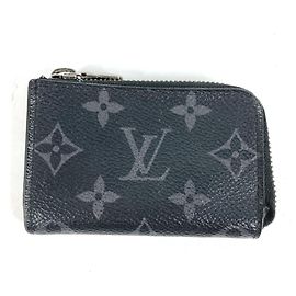 Portafoglio Monogram Eclipse Louis Vuitton Nero