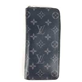 Louis Vuitton Monogram Eclipse Long Wallet Black