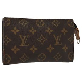 LOUIS VUITTON Monogram Bucket PM Accessory Pouch LV Auth 137063 Monogram