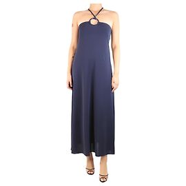 Eres Robe midi violet à col halter - taille M Violet