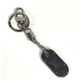 Louis Vuitton Monogram Eclipse Keyring Black Monogram