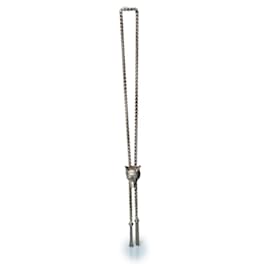Collar de lobo del bosque de plata esterlina de Gucci Plata