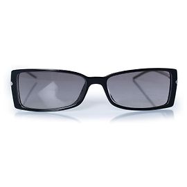 Christian Dior Dior, Vintage Schwarz-Weiß-Sonnenbrille Schwarz Weiß
