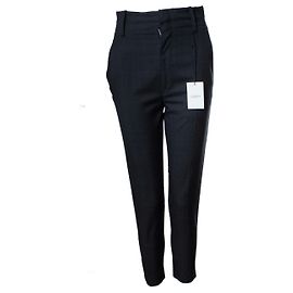 Isabel Marant Etoile, checkered Noah wool pantalon Grey