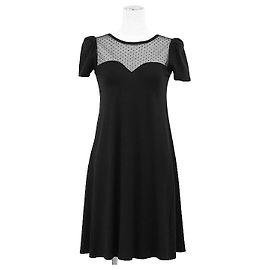 Robe en jersey stretch Red Valentino Noir