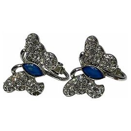Orecchini a Farfalla Swarovski Accessorio in Cristallo Multicolore