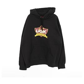 Moletom com capuz Supreme UGK em algodão Preto