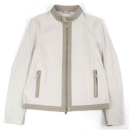 Autre Marque EMMETI JURI Lamb Leather Jacket Beige
