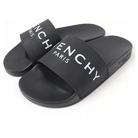 Givenchy Logo design rubber sandals Black