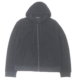 Sudadera de algodón nylon Monogram 1ABJ63 de Louis Vuitton Negro