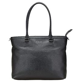 Bolsa Tote de Couro Michael Kors Preto