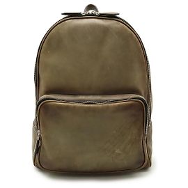 Autre Marque Berluti Time Off Venezia Leder-Rucksack Braun Beige