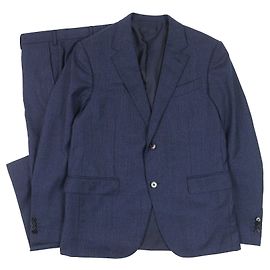Ermenegildo Zegna Suit Wool Set Up Blue Navy blue