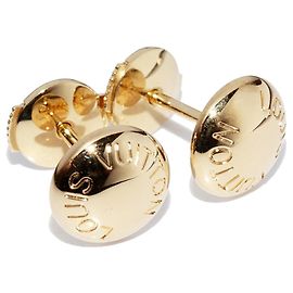 Orecchini Clous Au750 Louis Vuitton Puse d'Oreille D'oro