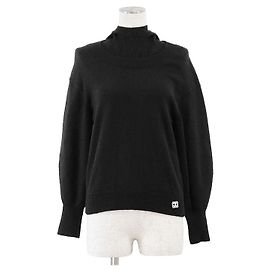 Chanel P71567 Kaschmir Strickwaren Schwarz