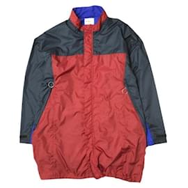 Autre Marque PE/RIP Bergmantel Monkey Time Polyester Mantel Rot Marineblau