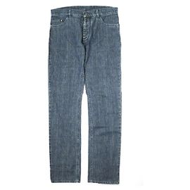 Maison Martin Margiela Pantalones de mezclilla slim rectos de 5 bolsillos Maison Margiela 10 Azul