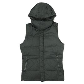 Autre Marque wjk memory twill lamb down vest Black