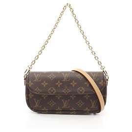 Bolsa com corrente Ivy Monogram 2 em 1 Louis Vuitton Marrom