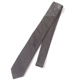 Autre Marque Gravata de seda Berluti Marrom