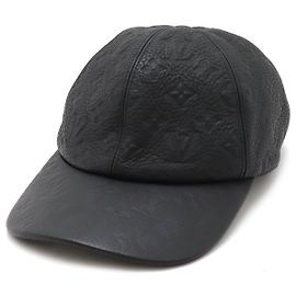 Louis Vuitton 1.1 Monogram Leather Cap Black