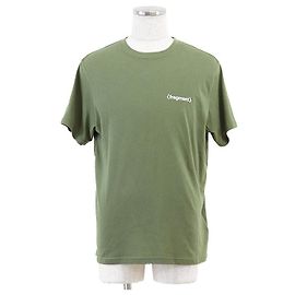 Camiseta de algodón Moncler Genius Fragment Verde Verde oliva