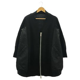 Sacai Wool Coat Black