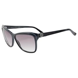 Gucci-Gucci Interlocking G Sunglasses-Black