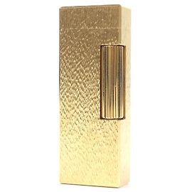 Alfred Dunhill Dunhill All-over pattern Lighter Golden