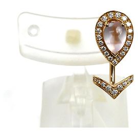 Chaumet Joséphine Aigrette Au750 Pink Quartz Diamond Single Earring Pink