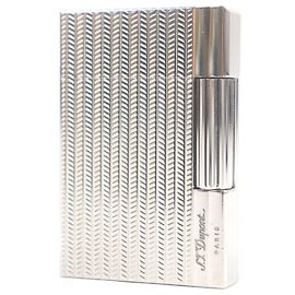 Autre Marque Dupont Gatsby Herringbone Pattern Silver Lighter Silvery