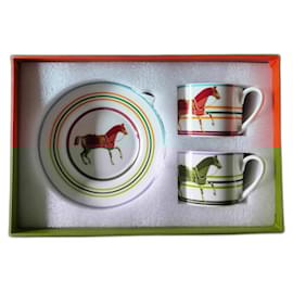 Hermès-Hermès table art coffee service set-Other