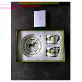 Hermès-Hermès table art coffee service set-Other