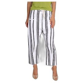 Pantalones Joseph blancos de algodón y lino Blanco
