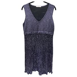 Vestido Red Valentino Roxo de Lã e Algodão Roxo escuro