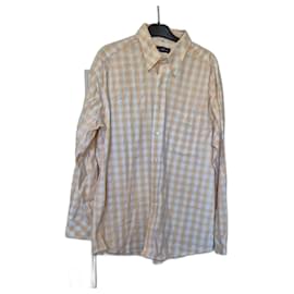 Balenciaga-Balenciaga Men's Checkered Shirt Long Sleeves Size 17/43 XL/42-Multiple colors