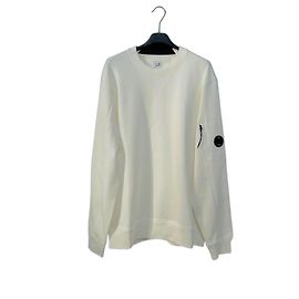 CP Company Diagonal Raised Fleece Sweatshirt Weiß XL Weiß