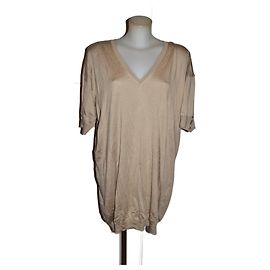Vestido Fay de algodão e seda bege XL Bege