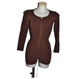 Combinaison Moschino Cheap And Chic Marron Taille 40 Marron