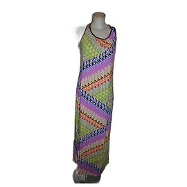 Vestido largo estampado Calvin Klein Multicolor