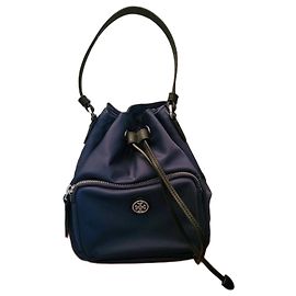 Borsa a secchiello Bucket "VIRGINIA" Tory Burch" Blu scuro