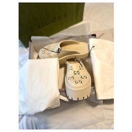 Gucci Rubber GG White