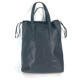 Louis Vuitton Taiga Cabalite Shoulder Bag Black White