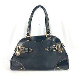 Bolsa de Ombro Suhali Studded Radiu da Louis Vuitton Preto