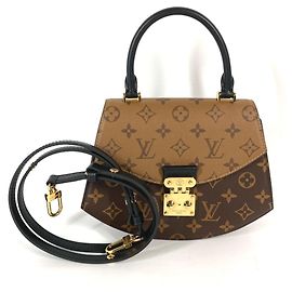 Borsa 2 in 1 Tilsitt Monogramma Reverse Louis Vuitton Marrone Beige Monogramma