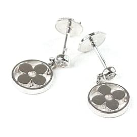 Louis Vuitton-Louis Vuitton Monogram Idylle Earrings-Golden