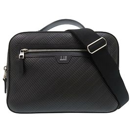 Alfred Dunhill Dunhill Contour Shoulder Bag Black
