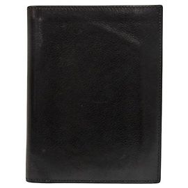 Hermès Hermes Veau Evergrain Black Card Case Black