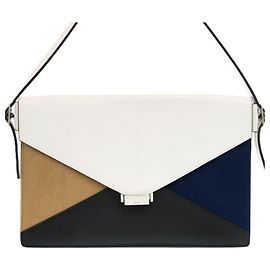 Céline Borsa a Spalla Celine Diamond Marrone Nero Blu