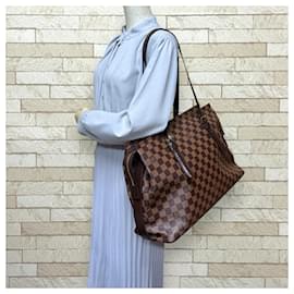 Louis Vuitton-Louis Vuitton Chelsea Damier Tote Bag-Brown